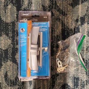 Wright Products VK1104 KEYED Surface Mount Patio Latch, Aluminum